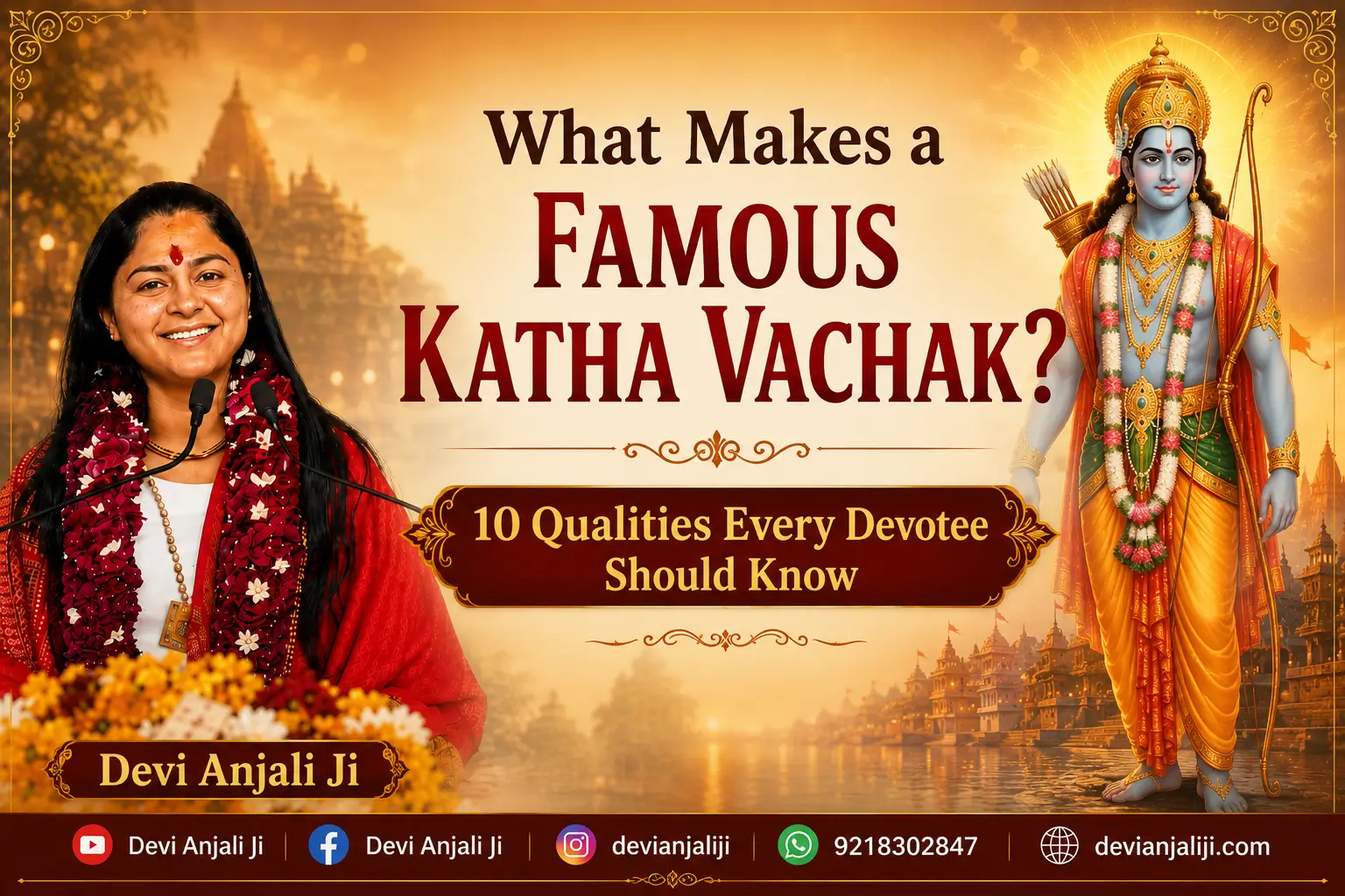 What Makes a Famous Katha Vachak? 10 Qualities Every Devotee Should Know
